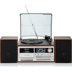 ROADSTAR HIF-8892D+BT hnedá / Gramofón / 64 W / CD / DAB+ a FM / BT / AUX RCA / USB / SD karta (7621800032935)