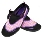 AQUA SPEED Plavecké topánky Aqua Shoe Model 2A Black/Pink 24