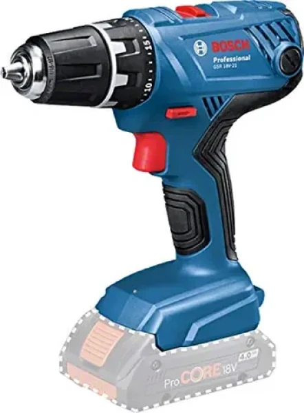 BOSCH GSR 18V-21 Professional / Aku vŕtačka / 18V / 13mm skľučovadlo / 1800 ot-min / 55 Nm / bez aku (06019H1071)