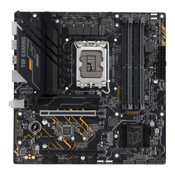 ASUS TUF GAMING B660M-E D4/B660/LGA 1700/4x DDR4/PCIEx16/1x 2.5GLAN/micro-ATX (90MB19J0-M0EAY0)