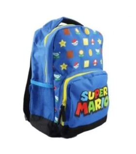 Super Mario FKC54955 backpack modrý 10l