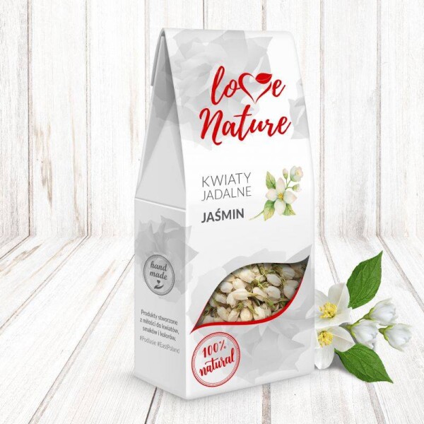 Jedlé kvety jazmín 10 g 100% prírodné - Love Natur - Love Nature - Love Nature