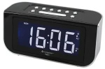 Soundmaster FUR4005 čierny / Rádiobudík / FM / kalendár / rádiom riadený čas (FUR4005)