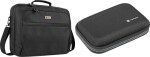 Natec Torba Natec BOXER LITE do laptopów 15,6" Czarna (NTO-2054) + Etui na dysk twardy Krill 2 Czarne (NET-2053)