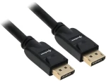 Sharkoon DisplayPort 1.3 1m čierna / Kábel / 4K (4044951021413)