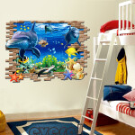 Veselá Stena Samolepka Roztomilé delfíny Veľkosť: 88 x 58 cm