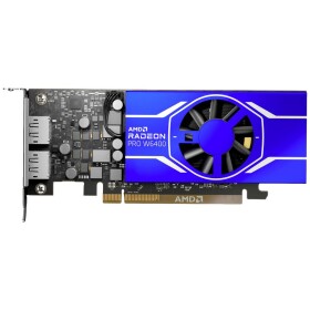 AMD grafická karta pracovnej stanice AMD Radeon Pro W6400 4 GB GDDR6-RAM PCIe DisplayPort nízky profil; 100-506189