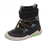Detské zimné topánky barefit TRACE Black/Blue Gore-TEX, Superfit,1-006038-0000 - 28