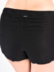 RVCA NEW YUME black dámske plátené kraťasy - XS