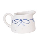 Strömshaga Kameninový džbán na mlieko Viola Bow Blue