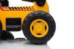 Mamido Mamido Detský elektrický nakladač CAR-26A žltý | 4x4 | RC 2.4Ghz | EKO koža | 12V10Ah