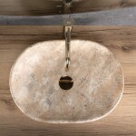 REA - Umývadlo na dosku Amelia SAVANA MATT REA-U3000