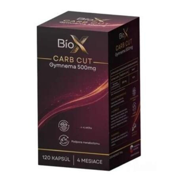 BIOX Carb cut gymnema 500 mg 120 kapsúl