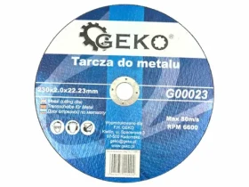 GEKO Rezný kotúč na kov 230x2.0x22.23mm (G00023)