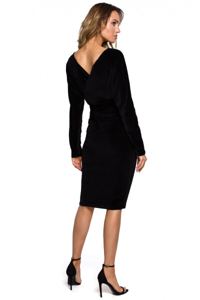 Dámske šaty M561 - Moe L tmavě zelená