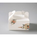 Svadobná krabička na výslužku Pink (13 x 9 x 7 cm) - dortis - dortis