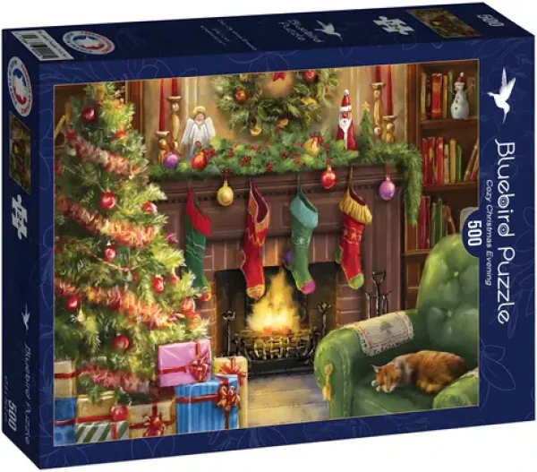 BlueBird Puzzle Príjemný vianočný večer