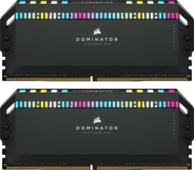 Corsair Dominator Platinum Black 32GB (2x16GB) 5200MHz / DDR5 / PC5-41600 / CL40-40-40-77 / 1.25V / XMP3.0 / s chladiča (CMT32GX5M2B5200C40)