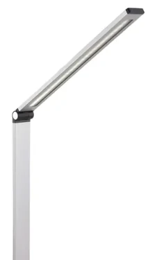 Platinet PDL888S strieborná / LED lampička / 10 W / 500 lm / 3000-6000 K / dotykové ovládanie / Qi nabíjanie (PLADLL888AG)