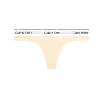 Dámske tangá Modern Cotton Nat QF7050E-ACK - Calvin Klein L