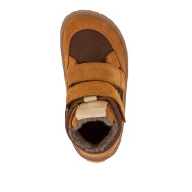 Detské zimné barefoot topánky TEX WOOL Cognac Froddo G3110266-4W - 27