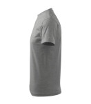 Klasické unisex tričko tmavosivé 2XL