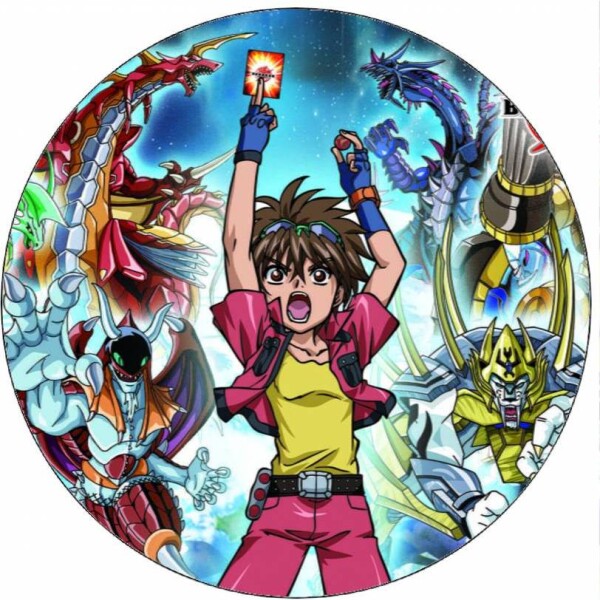 Jedlý papier Bakugan súboj 19,5 cm - Pictu Hap - Pictu Hap