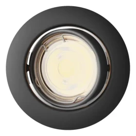 Philips Peridot čierna O9 cm / Vstavané svietidlo / GU10 / 7W / IP20 (SKL000509971)