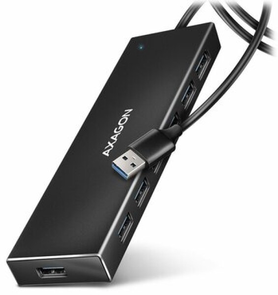 Axagon HUE-F7A čierna / USB hub / 7x USB-A 3.0 (HUE-F7A)