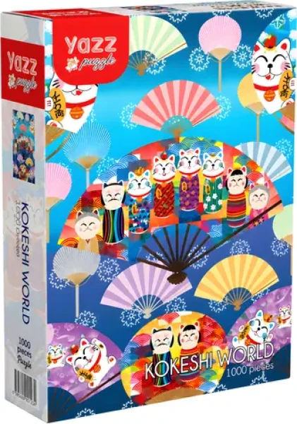YAZZ Puzzle Svet Kokeshi