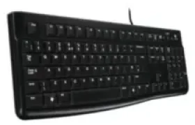 Logitech Media Keyboard K120 / Klávesnica / USB / CZ / čierna (920-002485)