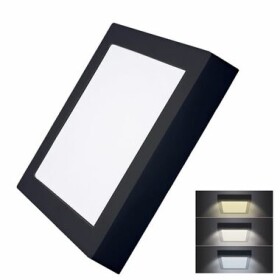 Solight WD173-B LED mini panel CCT / prisadený / 18W / 1530lm / 3000K / 4000K / 6000K / štvorcový (8592718033446)