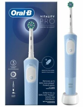 Oral-B Vitality Pre modrú / Elektrickú zubnú kefku / oscilačné / 3 režimy / časovač (446392)