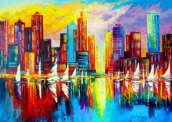 ENJOY Puzzle Večer v New Yorku /1000 dielikov/ od 14 rokov