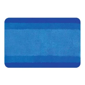 Spirella BALANCE kúpeľňová predložka 55 x 65 cm modrá / polyester / protišmyková (7610583092069)