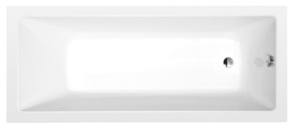 POLYSAN - NOEMI obdĺžniková vaňa 180x80x39cm, biela 71715