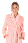 Dámsky župan Flora 2556 3050 pink pearl - Vestis XL