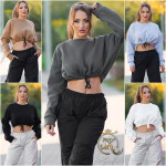 Sexy Koucla Crop Jumper Einheitsgroesse