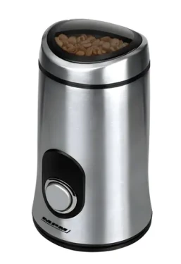 MpM MMK-02M čierna, strieborná / Mlynček na kávu / 150 W / nožový / kapacita 50 g (MMK-02M)