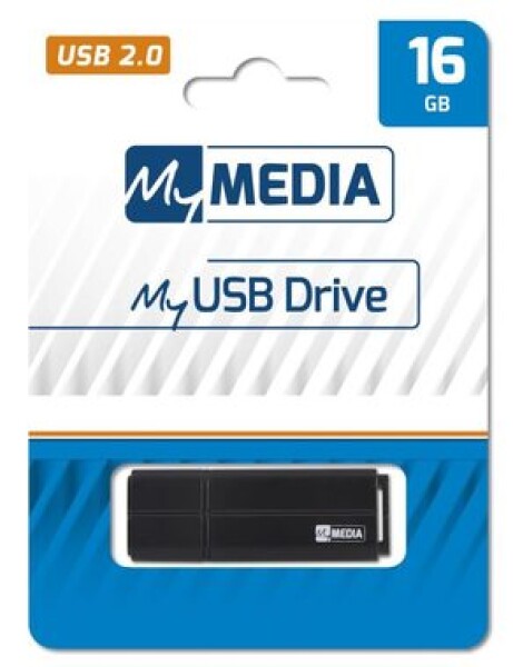 MyUSB Drive 16GB čierna / Flash Disk / USB 2.0 (MM0006)