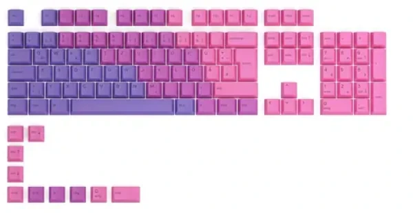 Glorious vymeniteľné klávesy GPBT DE Nebula / 115 ks / DE layout / Cherry MX(+) (GLO-KC-GPBT-N-DE)