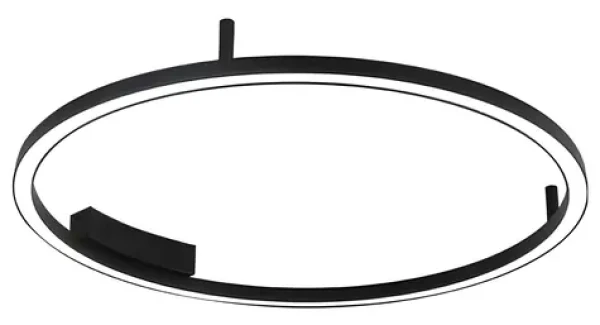 Immax NEO FINO SMART čierna / Nástenné a stropné svietidlo / 80cm / 55W / 4285lm / Zigbee 3.0 TUYA (07246-80)