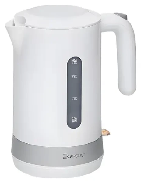 Clatronic WK 3840 biela / Rýchlovarná kanvica / 2200 W / 1.8 l (264845)