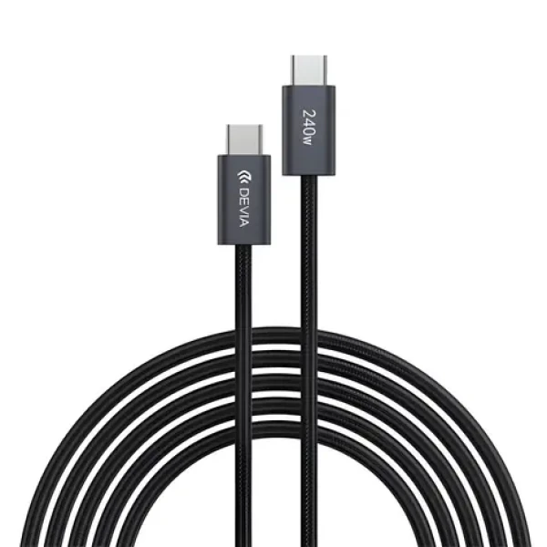 Devia Extreme Speed Series čierna / Dátový kábel / USB-C / 240W / 2 m (6942297108721)