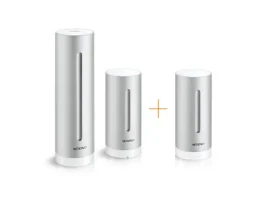 Netatmo Urban strieborná / Inteligentná meteostanica + Interiérový modul (NT00010)