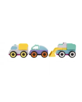 Playgro - Skladacie autíčka