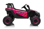 Mamido Mamido Elektrické autíčko Buggy Madman ružové | UTV-MX 4x4 | EVA kolesá | 12V 10Ah | EKO koža