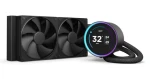 NZXT Kraken Elite 240 čierna / 2x 120mm / Fluid Dynamic Bearing / 30 dB @ 2000 RPM / 73.47 CFM / LCD / AMD + Intel (RL-KN24E-B2)