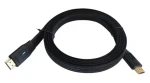 Kábel HDMI 2.1 plochý 2 m čierna / HDMI kábel / 2 m (AKTBXVH21FLAT20)