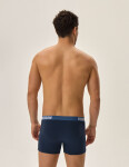 Pánske boxerky 3PACK Jarl 41930-MLC Jeans Blue Pattern - Henderson L modrá mix